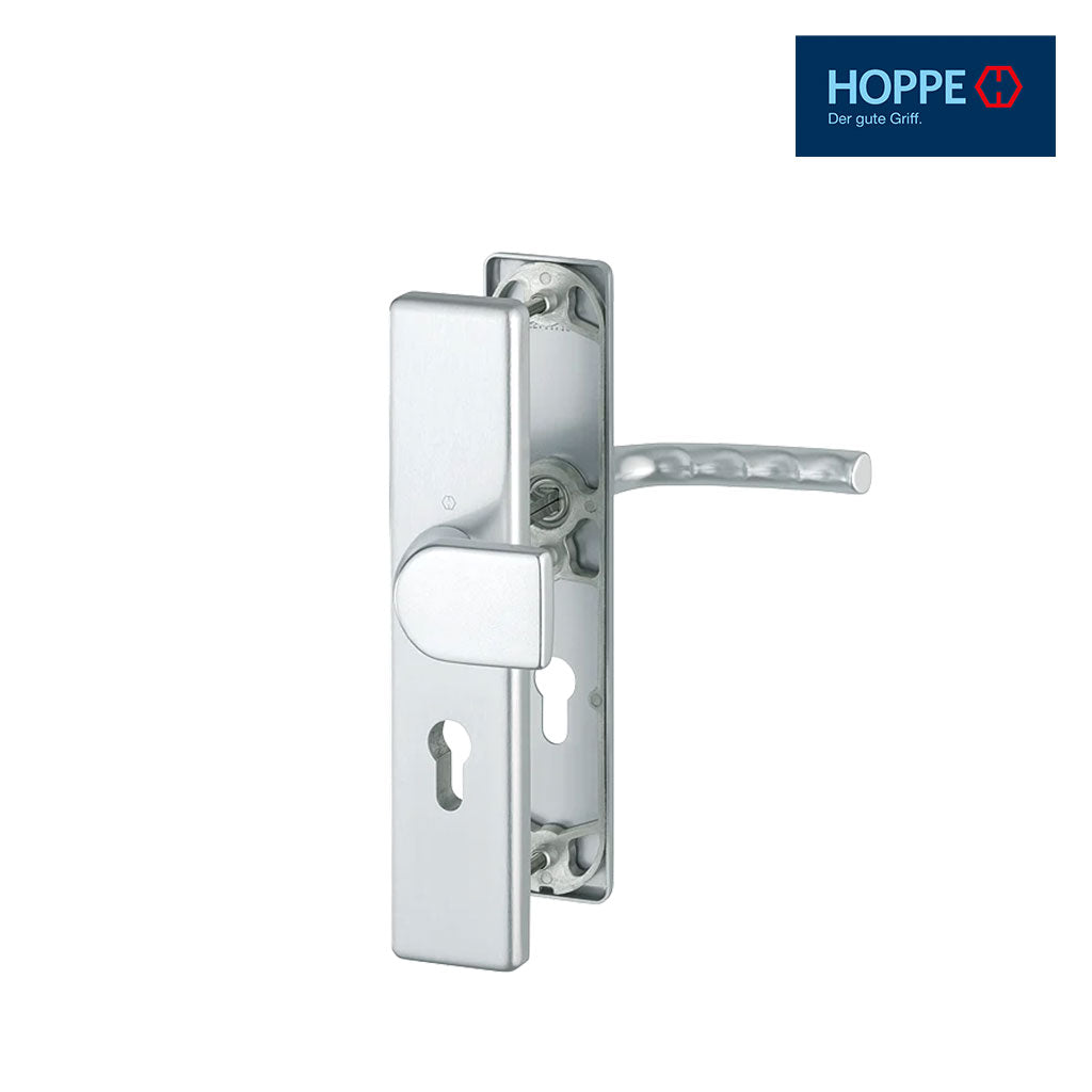 HOPPE Wechsel-Garnitur (Knopf/Griff) Birmingham F1 silber